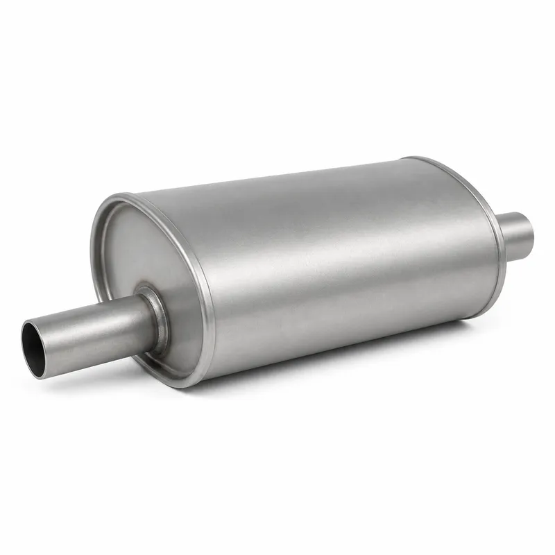Rear exhaust silencer (back box) for a Peugeot 107 or 108