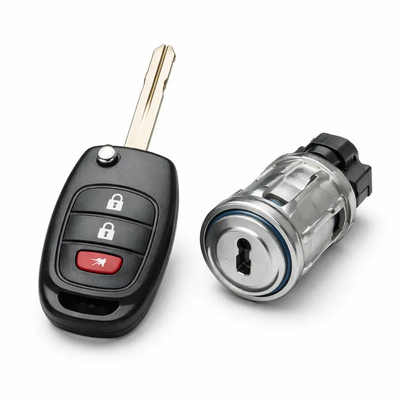 Peugeot Key / Immobiliser Lockset — illustrative product image